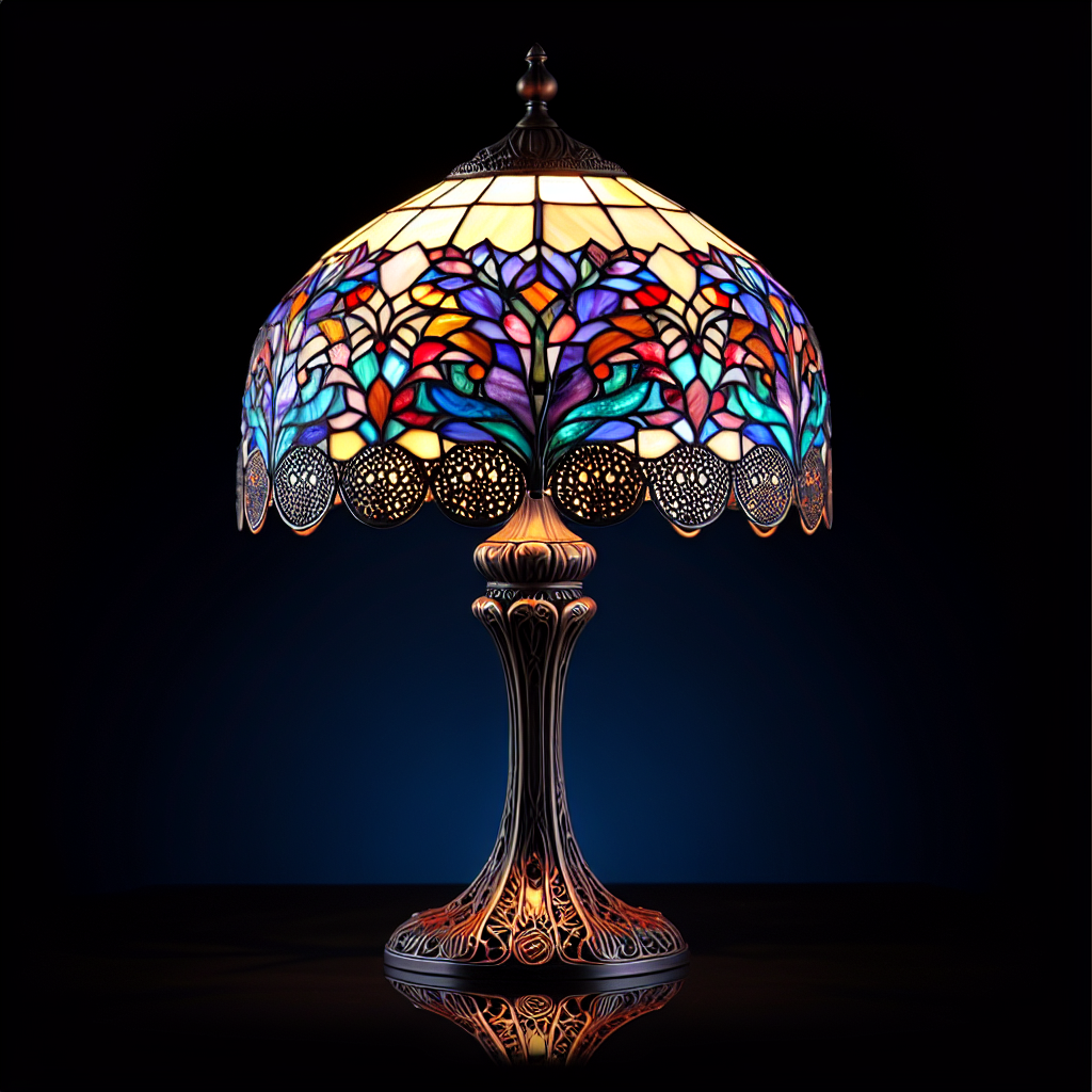 Déco : Découvrez la véritable lampe Tiffany pour une ambiance unique !